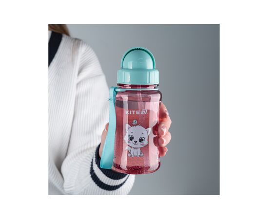 Поїльник-непроливайка Kite Kitty, 350 мл, рожева (K25-399-2), зображення 4