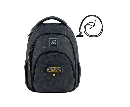 Рюкзак школьный Kite Education teens 905M Transformers (TF25-905M), изображение 3