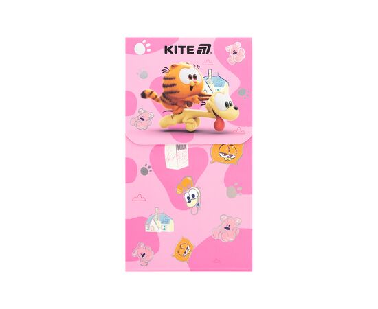 Блокнот Kite на магніті Garfield 60 аркушів, клітинка (GF24-092)