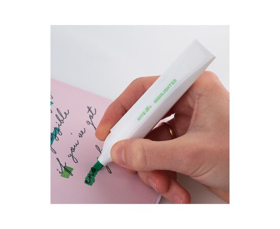 Набор маркеров Kite Highlighter Creative Pastel Colors, набор из 4-х цветов (K24-1145-4), изображение 5