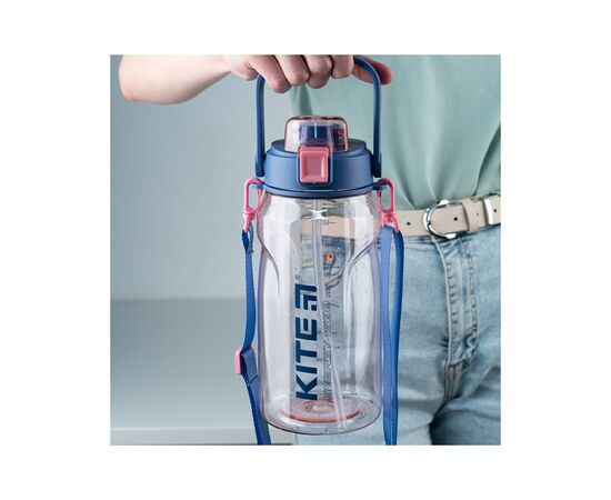 Поїльник-непроливайка Kite 1500 мл, рожева (K24-1202-2), зображення 9