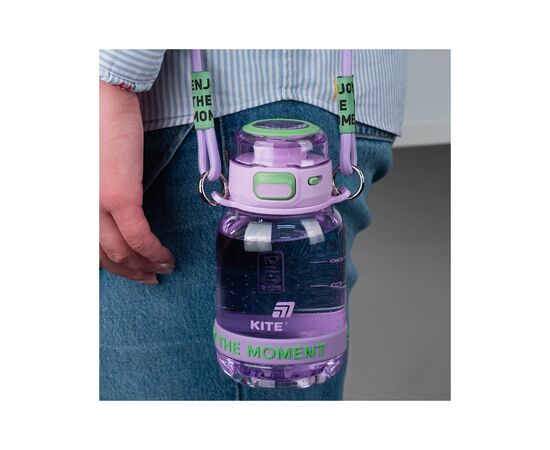 Поїльник-непроливайка Kite 700 мл, лілово-зелена (K25-1218-1), зображення 6