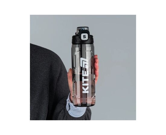 Поїльник-непроливайка Kite 800 мл, чорна (K25-1211-1), зображення 5