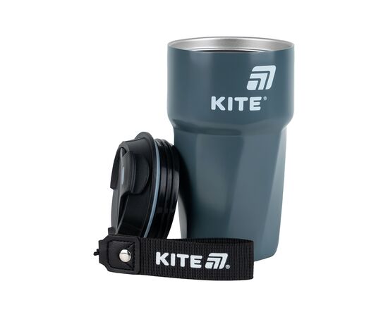 Термокружка Kite 450 мл сіра (K25-1220-1), изображение 4