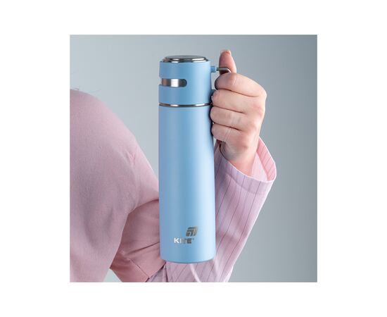 Термос Kite 500 мл блакитний (K25-1224-2), изображение 6
