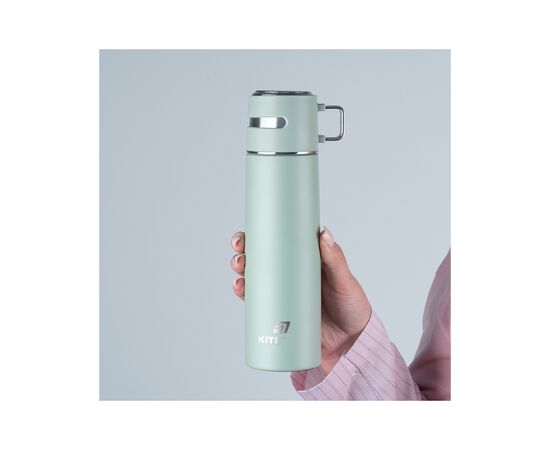Термос Kite 500 мл зелений (K25-1224-4), изображение 5