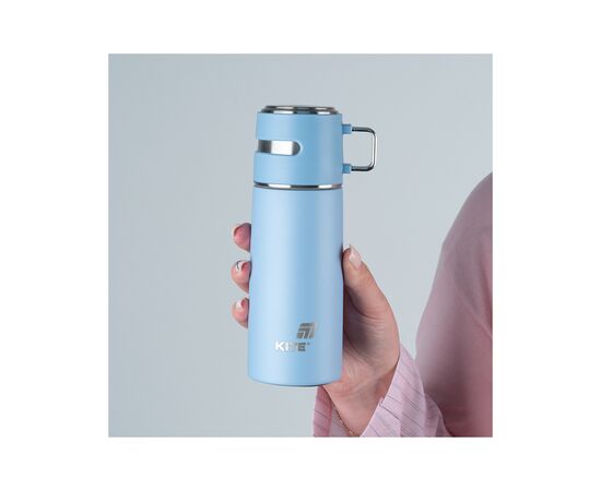 Термос Kite 350 мл блакитний (K25-1223-2), изображение 5