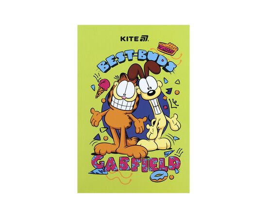 Блокнот Kite А5 Garfield 2 термобіндер, 64 аркуші, нелінований (GF25-193-2)