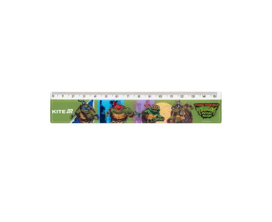 Линейка Kite Ninja Turtles, 15 см (NT25-090)