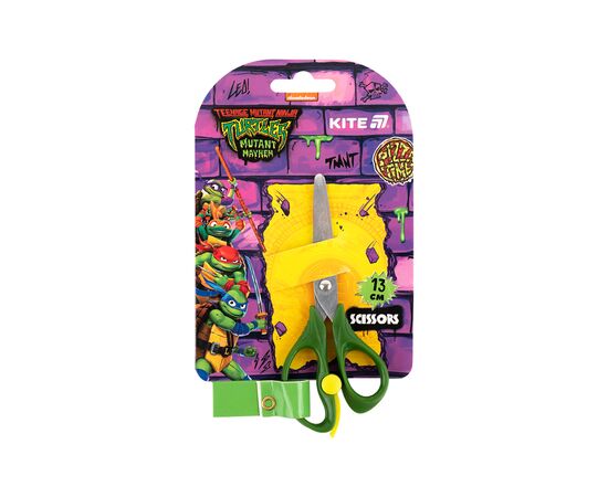 Ножницы Kite с пружиной Ninja Turtles, 13 см (NT25-129), изображение 2