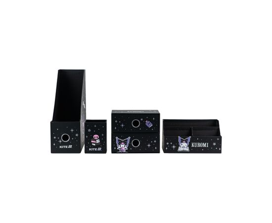 Настольный набор Kite Kuromi 4 предмета, картон (HK25-357), изображение 4