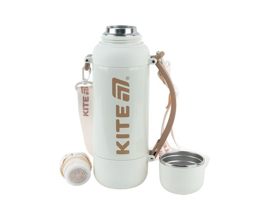 Термос Kite 1200 мл, бежевий (K25-1225-2), изображение 4
