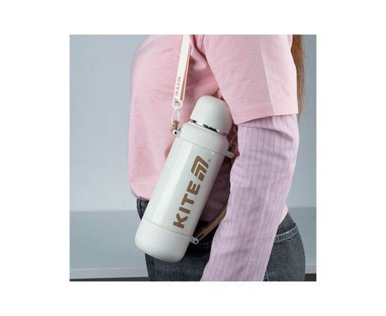 Термос Kite 1200 мл, бежевий (K25-1225-2), изображение 9