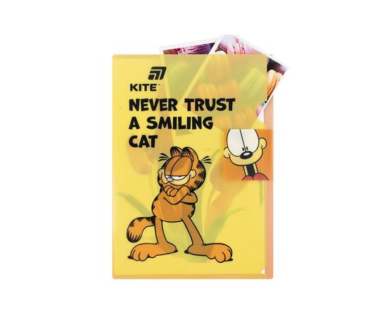 Папка – уголок Kite с клапаном A4 Garfield (GF25-248-1), изображение 4