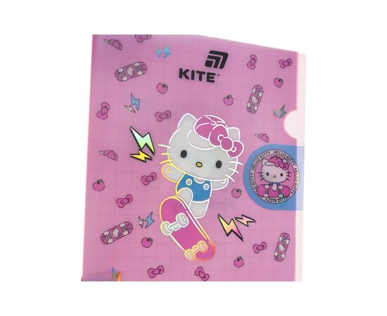 Папка – уголок Kite с клапаном A4 Hello Kitty- 4 (HK25-248-4), изображение 4