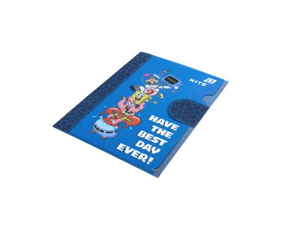 Папка – уголок Kite с клапаном A4 SpongeBob SquarePants (SB25-248), изображение 2
