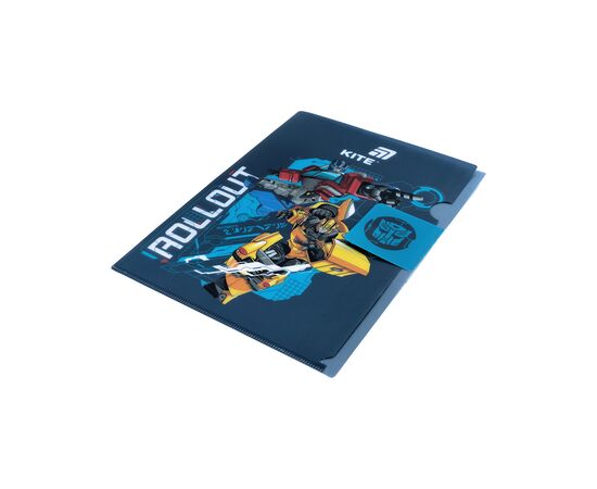 Папка - куточок Kite із клапаном A4 Transformers (TF25-248), зображення 2