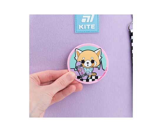 Бейдж Kite набор на липучке и подвеска Aggretsuko (AR25-3010-1), изображение 8