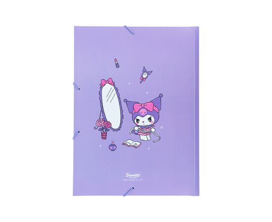 Папка на резинках Kite A4 Kuromi (HK25-247-1), изображение 3