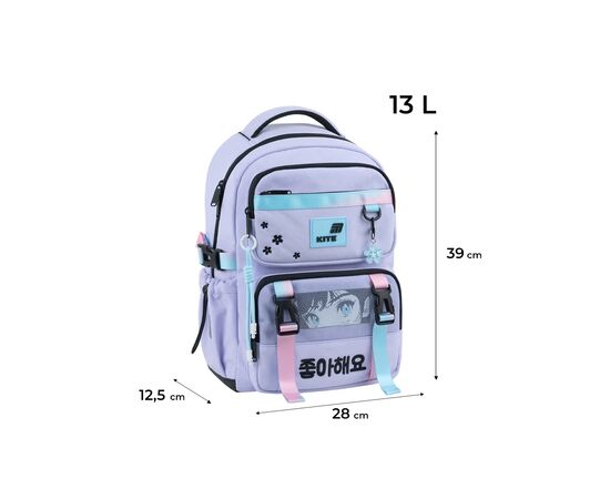 Рюкзак шкільний Kite Education 1022 Sakura (K26-1022M-1), зображення 12
