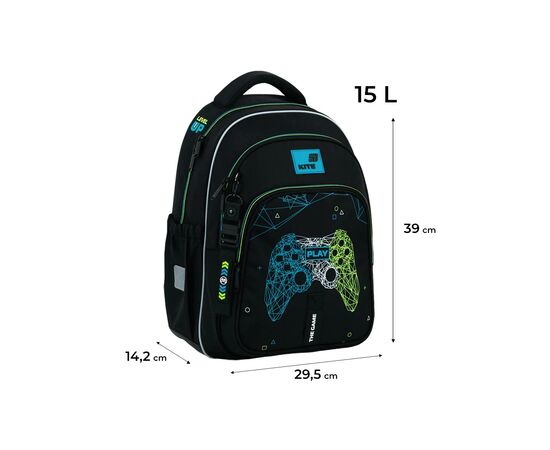 Рюкзак шкільний Kite Education 763M Next Level (K26-763M-4), зображення 12