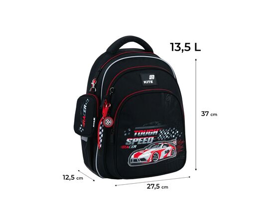 Рюкзак шкільний Kite Education 763S Speed Racer (K26-763S-2), зображення 12