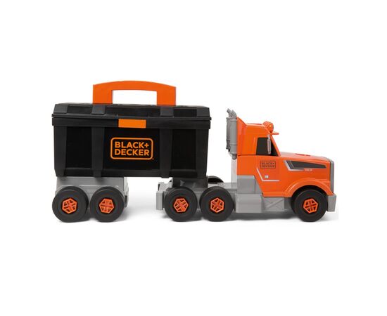Игровой набор Smoby Блэк Деккер. Грузовик с кейсом, краном и инструментами, 43 х 13 х 17 см (360912), изображение 2