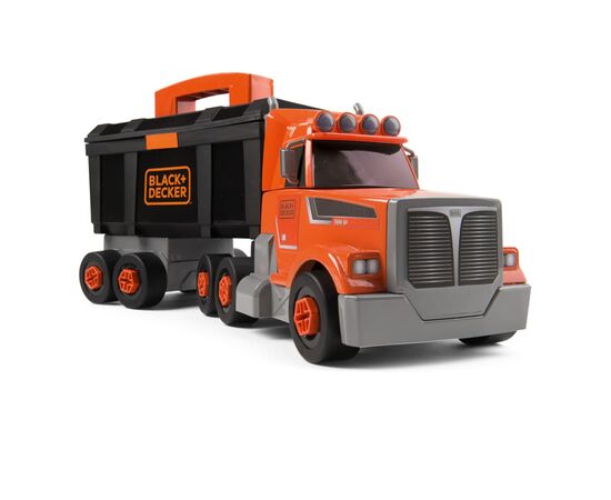 Игровой набор Smoby Блэк Деккер. Грузовик с кейсом, краном и инструментами, 43 х 13 х 17 см (360912)