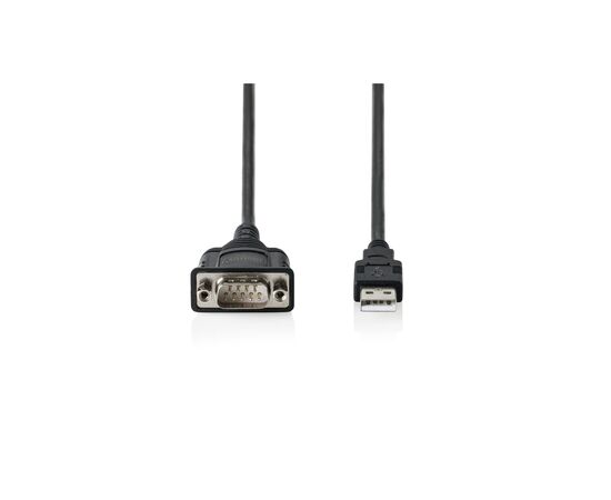 Кабель для передачі даних USB 2.0 AM to COM 1.8m DB9 RS232 FT232RNL black Digitus (DA-70172), зображення 6