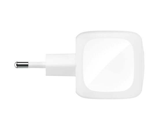 Зарядний пристрій Belkin USB-C PD65W GaN PPS white (WCA011KQWH), зображення 2