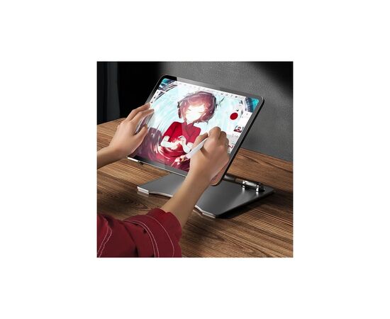 Подставка для ноутбука RTAKO RS-CP75A Dual-Layer Carbon Steel Laptop Stand (6930539527331), изображение 7