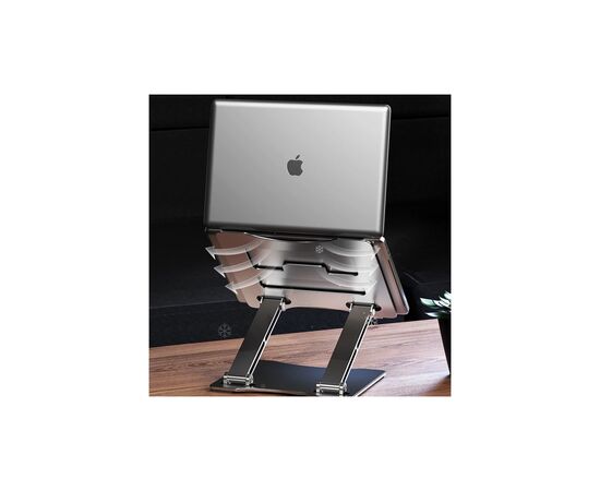 Подставка для ноутбука RTAKO RS-CP75A Dual-Layer Carbon Steel Laptop Stand (6930539527331), изображение 9