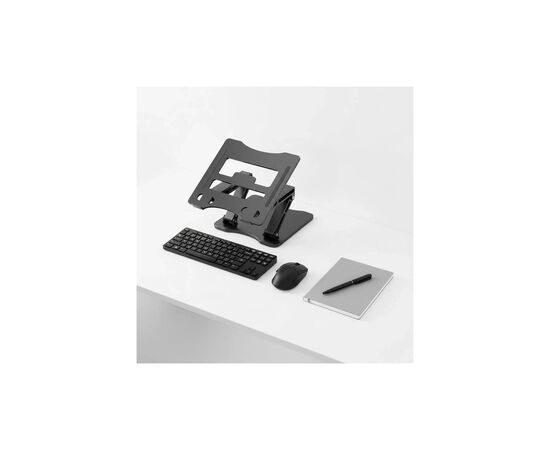 Подставка для ноутбука RTAKO RS-CP75D 3-Level ROTATING Black (6930539537286), изображение 2