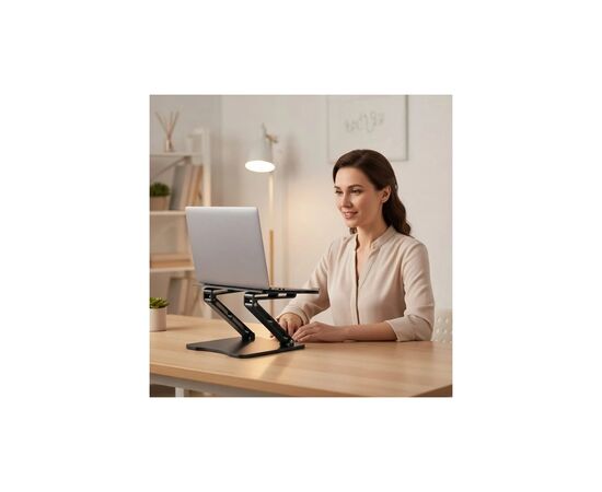Подставка для ноутбука RTAKO RS-CP75D 3-Level ROTATING Black (6930539537286), изображение 7