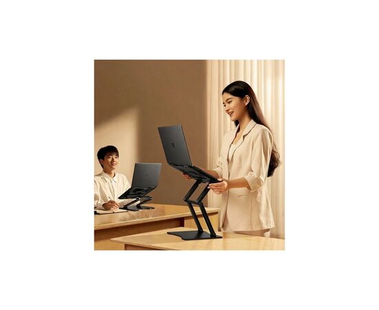 Подставка для ноутбука RTAKO RS-CP75D 3-Level ROTATING Black (6930539537286), изображение 8