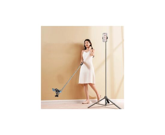 Монопод для селфі RTAKO трипод ZP220 Pro Ultra-Wide Angle Selfie Stick Black (6942063213376), зображення 7