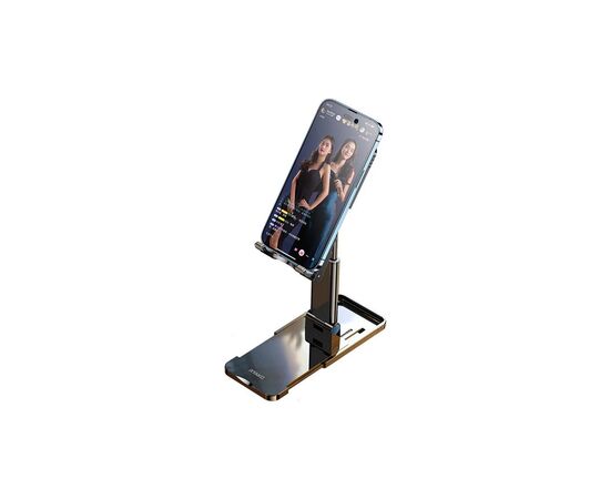 Подставка для планшета та телефона TC01A DoubIe SIiding StabiIizing Bracket Black RTAKO (6975523009431)