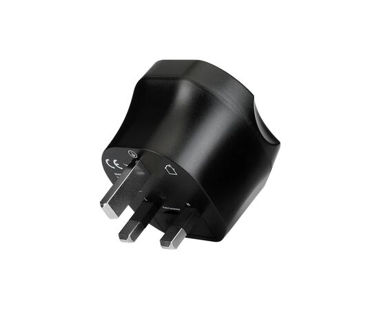 Переходник EU to UK 220V black Essager (ECTZH-YCC01-Z), изображение 2