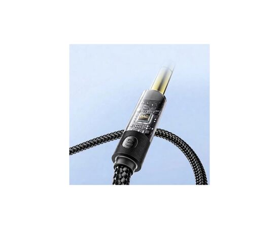 Кабель мультимедийный 3.5mm M to 6.5mm M 1.2m Essager (EYPMM-XL0G-P), изображение 6