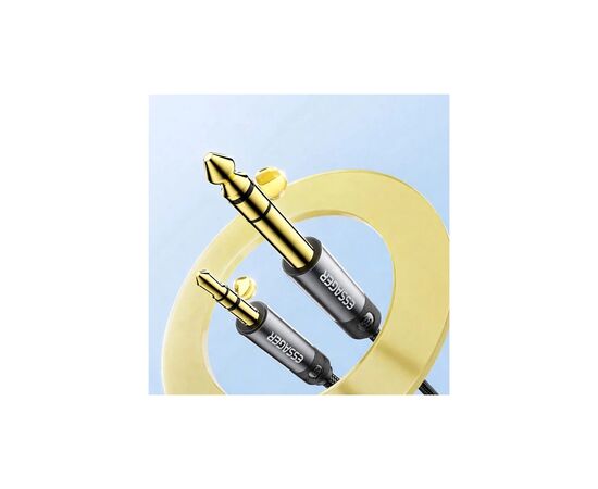 Кабель мультимедийный 3.5mm M to 6.5mm M 1.2m Essager (EYPMM-XL0G-P), изображение 8