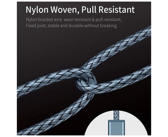 Кабель мультимедийный 3.5mm M to 2xRCA M 2.0m Essager (EYPZJ-MYA0H), изображение 9