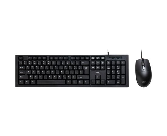 Комплект AOC KM160B USB UA Black (KM160B/97)