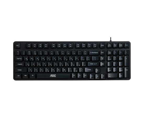 Клавиатура AOC GK116B LED USB UA Black (GK116B/97), изображение 3