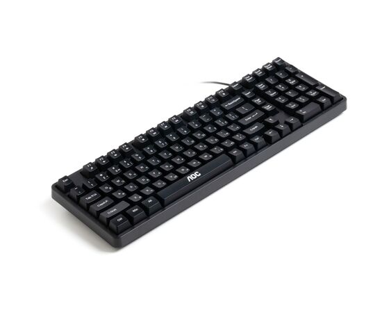 Клавиатура AOC GK116B LED USB UA Black (GK116B/97), изображение 5