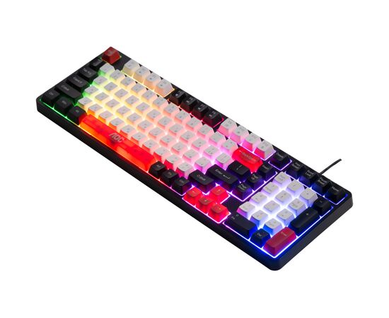 Клавіатура AOC GK116H1 LED USB UA White/Red/Black (GK116H1/97), зображення 2