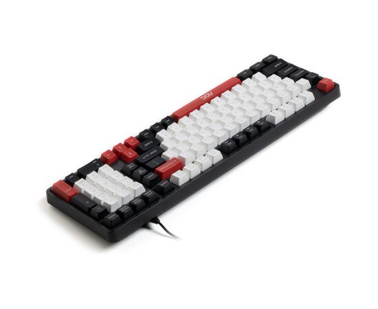 Клавіатура AOC GK116H1 LED USB UA White/Red/Black (GK116H1/97), зображення 6