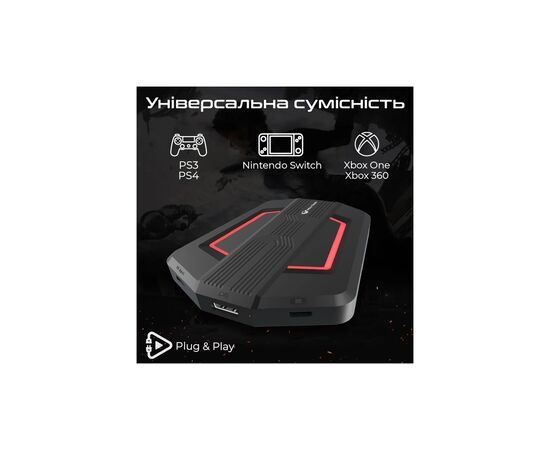 Концентратор Meetion USB-C 6-in-1 3xUSB + 2xUSB-C + 3.5mm black (MT-AP015-A), изображение 3