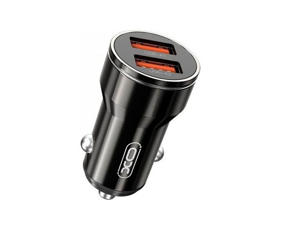 Зарядное устройство XO 2xUSB 12W black (CC48.black)