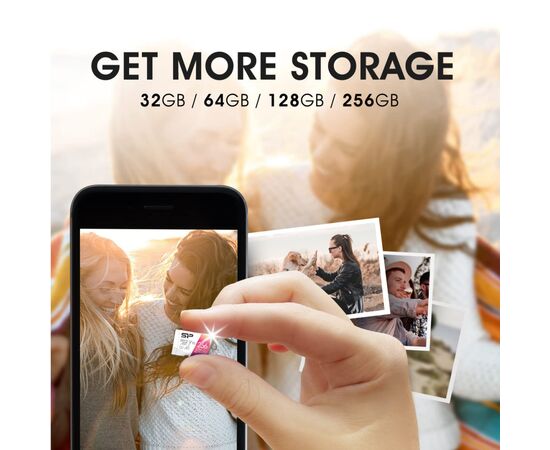 Карта пам'яті Silicon Power 32GB microSD class10 UHS-I A1 V10 Elite COLOR (SP032GBSTHBV1V20SP), зображення 7