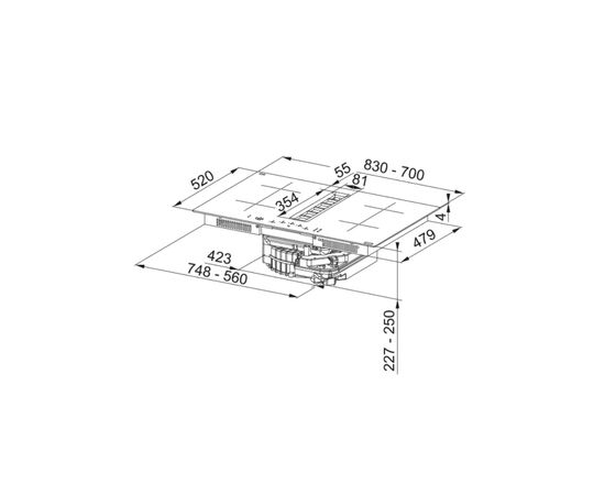 Варочна поверхня Franke Smart 2Gether FSM 7072 4RC HI (340.0731.892), зображення 6